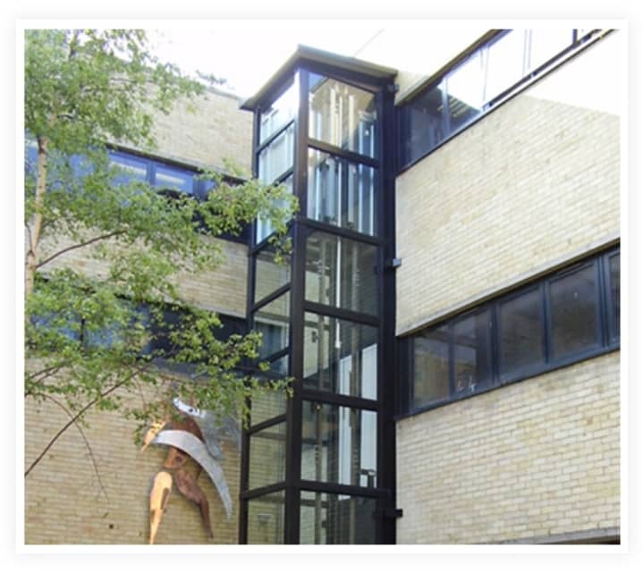 Outdoor Lift with Shaft